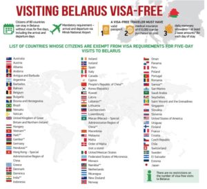 Come viaggiare in Bielorussia senza visto - visa-free