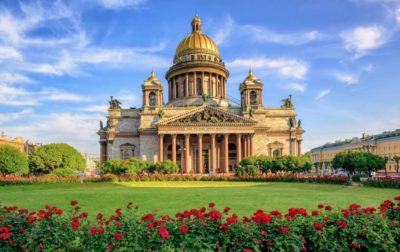 La Cattedrale di Sant Isacco a San Pietroburgo