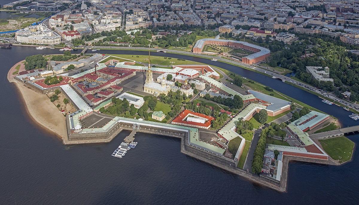 La fortezza di Pietro e Paolo di San Pietroburgo